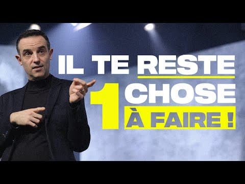 Il te reste une chose à faire ! - Ivan Carluer