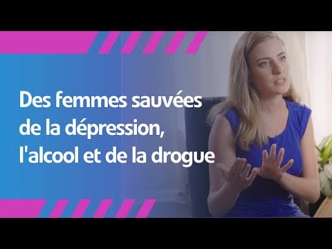 Des femmes sauvées de la dépression, l'alcool et de la drogue