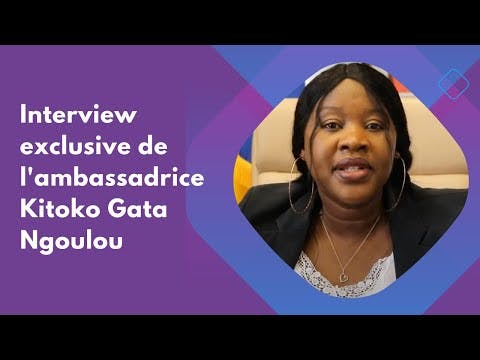 Interview exclusive de  l'ambassadrice Kitoko Gata Ngoulou au Journal Chrétien